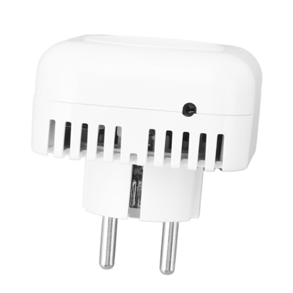 Smart Plugg i Termostat 2.4GHz WiFi EU Plugg 220V Fjernkontroll Hvit Trådløs Termostat Plugguttak for Innendørs Rom