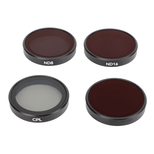 Actionkamera Objektivfilter Magnetisk Optiskt Glas CPL ND8 ND16 ND32 Filterset för DJI Osmo Action3