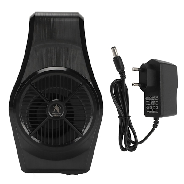 Akvariumkylare Fläkt Snabbkylning Justerbar Vindhastighet Akvarium Kylfläkt med Timer för Fiskar Akvarier EU-kontakt 100-240V