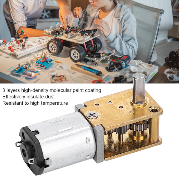 Mini Växelmotor Mikro Växelreducerare Borst DC-motorer Elektroniska Enheter 1218GEN20(DC3V 30RPM )