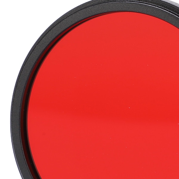 Kamera Vandtæt Filter Fuld Rød Linse Filter Optisk Glas til Nikon Kamera Linse 49mm