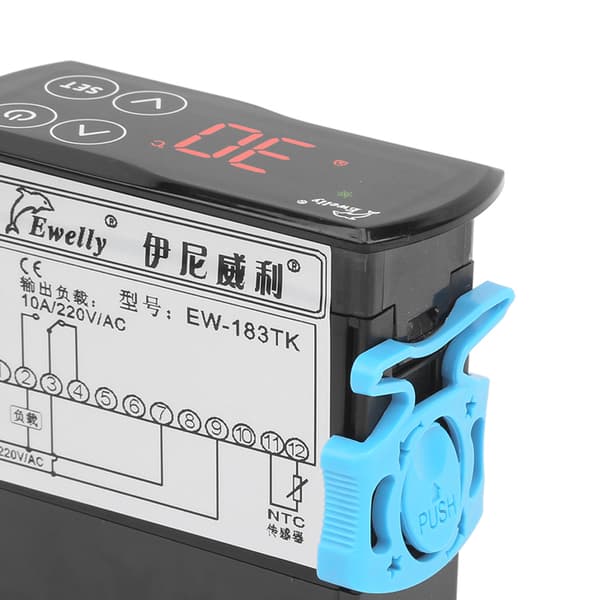 EW‑183TK Touch Screen Digital Termostat Temperatur Kontrol Refrigeration Varmesystem