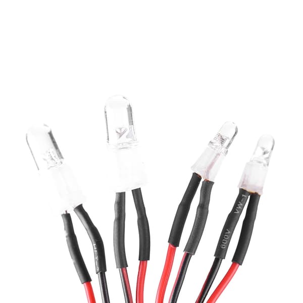 DIY 4LED Forlygte Baglygte Lys Kit til Rc Bil Lastbil RC Tilbehør