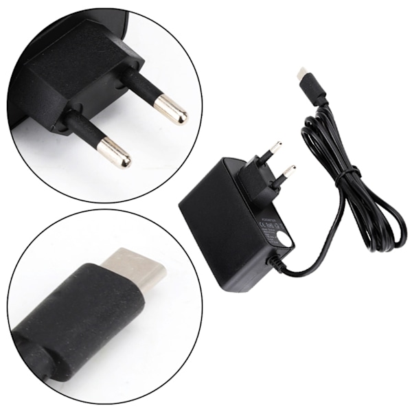 for Nintendo Switch Strømadapter DC 5V/2.4A Lader 50/60Hz