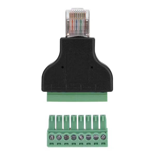 DVR Ethernet -liitin RJ45 urosliitin 8-nastainen ruuviliitin