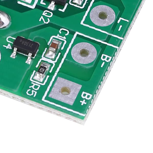 Solar Lampekontroller Modul Kontrollkretskort med Bryter for 3.7V Litiumbatteri