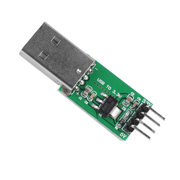 CE009 USB-virtalähdemoduuli 5 V - 3,3 V DCDC Step-Down Buck -muunninmoduuli