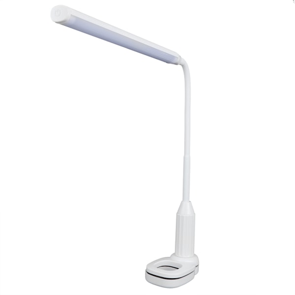 24 LED-chip Flexibel USB-beröringsdimmbar Klämma På Skrivbordslampa Studie Läsning Nattlampa för Hem Sovrum