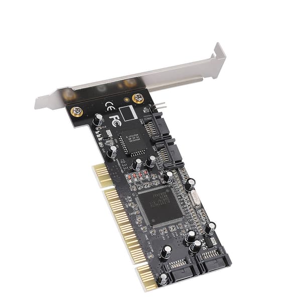 PCI til 4 Interne SATA Port 1.5Gbps Sil3114 Chipset for RAID Kontrollerkort
