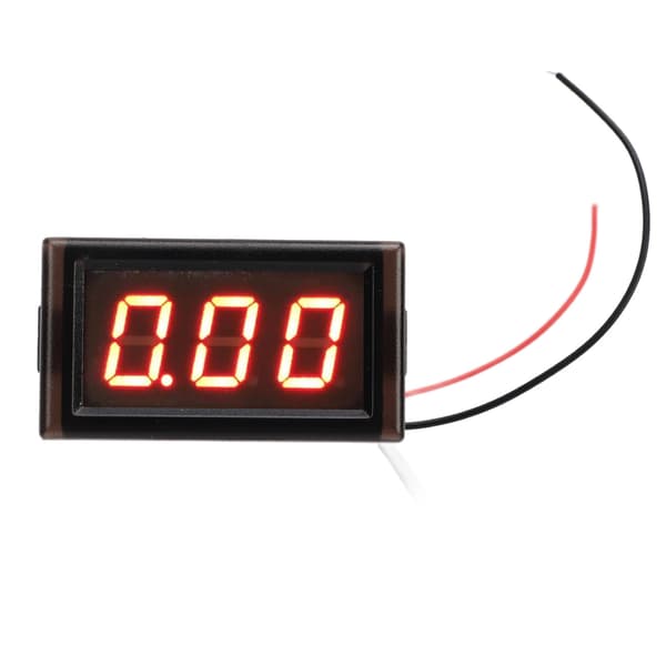 DC Amperemeter med Hall-sensor LED Digital Display 50A Hög Noggrannhet Strömmätare för Fordon