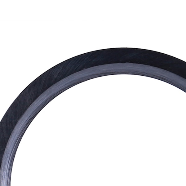 Ny Keramisk Klocka Armbandsur Bezel Insats Loop Ersättningsdelar (Svart)