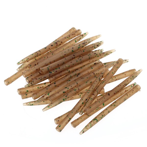 30 stk 54mm Anti Tangle Gummihylser Kobles til Fiskekrok Karpe Grovfiske Tilbehør