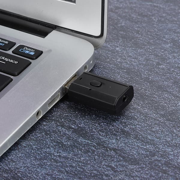 Trådløs Bluetooth 5.0 Mottaker Sender Bærbar Hjemmebil AUX Lydadapter