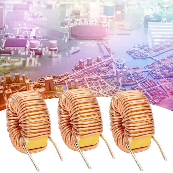 20 kpl Toroidi Induktori Lanka Korkealaatuinen Kuparikäämi PCB-piirilevylle 100UH 0,6 mm
