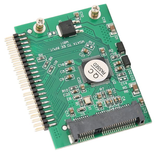 Adapterkort Mini PCIE MSATA SSD til 44 Pin IDE Harddisk Konverter Leser Datatilbehør