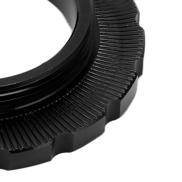 MEIJUN Centerlock Låsring Center Lock Hjulset Nav Barrelaxel Skivbroms Rotor Låsring för Cykel Mountainbike Svart