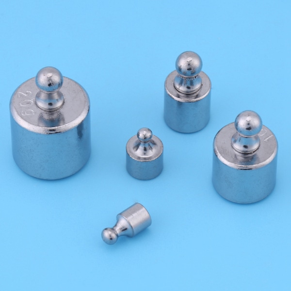 5 st 1g 2g 5g 10g 20g Grams Precision Kalibreringsvikt Testuppsättning Ny