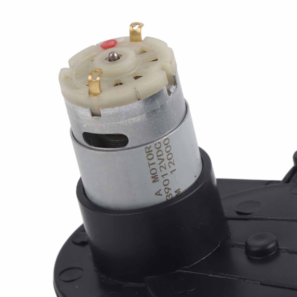 RS390 Elmotor Växellåda 6V/12V 12000-20000RPM för Barnbil Leksak (12V 12000RPM)