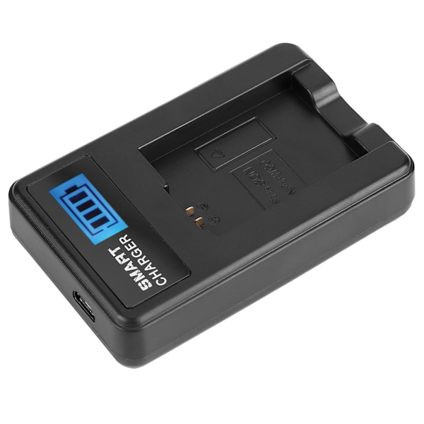 NP-FW50 Batteri LCD Enstaka Laddare för Sony Alpha A6000 A6300 A6500 A7r A7