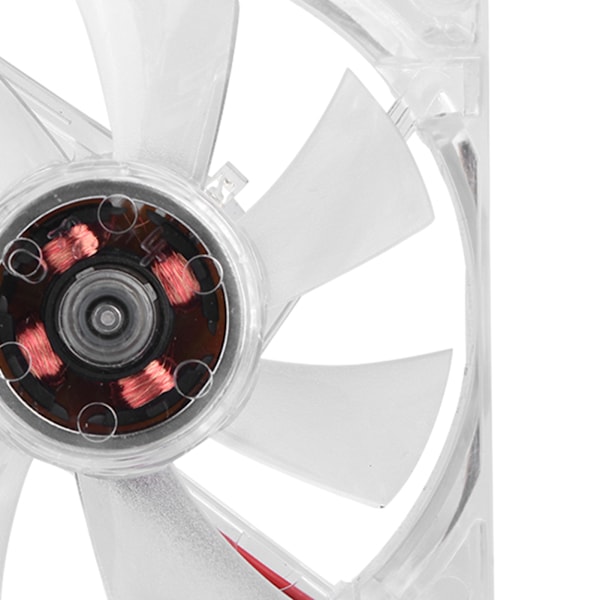 80mm LED-valo 12V 4Pin Hiljainen PC-kotelon tuuletin Tietokoneen jäähdytin Sininen