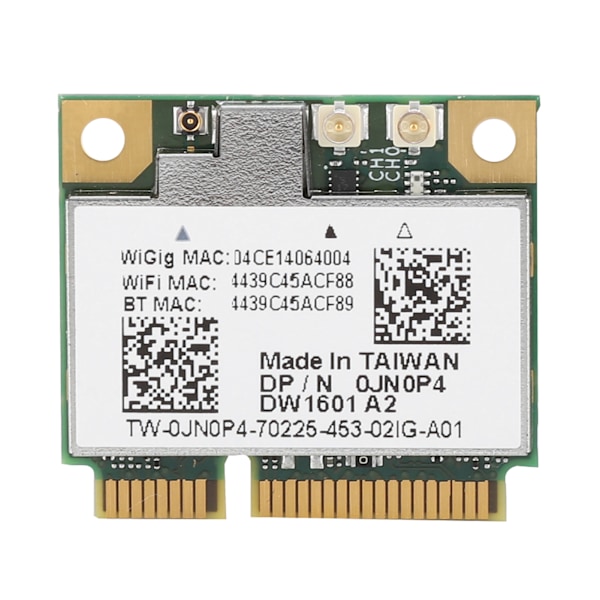 QCA9005 802.11AD Bluetooth 4.0 Wigig 7 Gbps Trådlöst Nätverkskort för Dell 6430u E5440 E7440