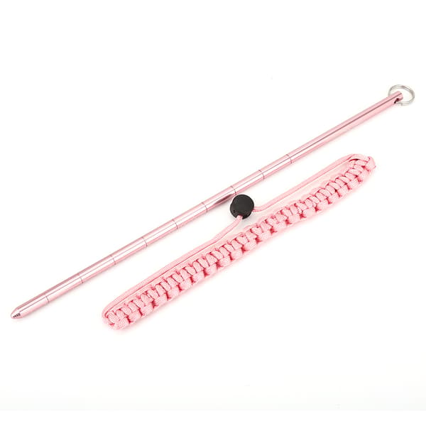 KEEP DIVING Dykking Støy Maker Stick Rod Pointer med Fallskjerm Snor (Rosa)