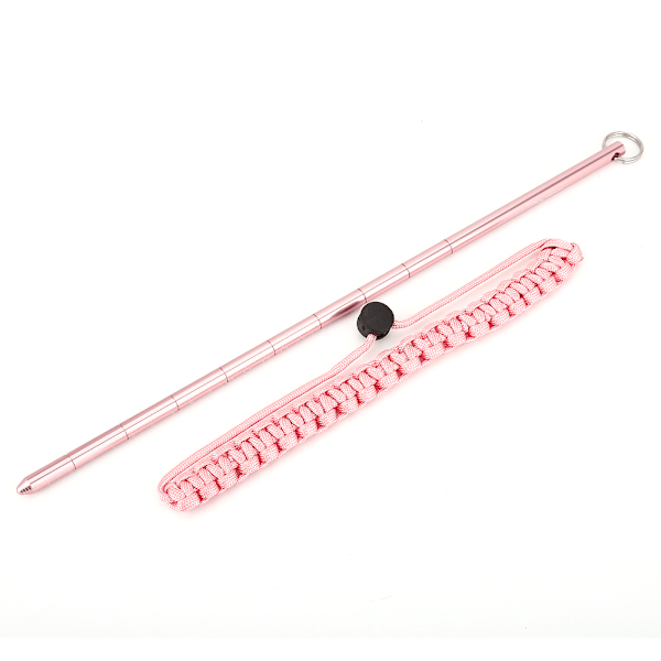 KEEP DIVING Dykking Støy Maker Stick Rod Pointer med Fallskjermline (Rosa)