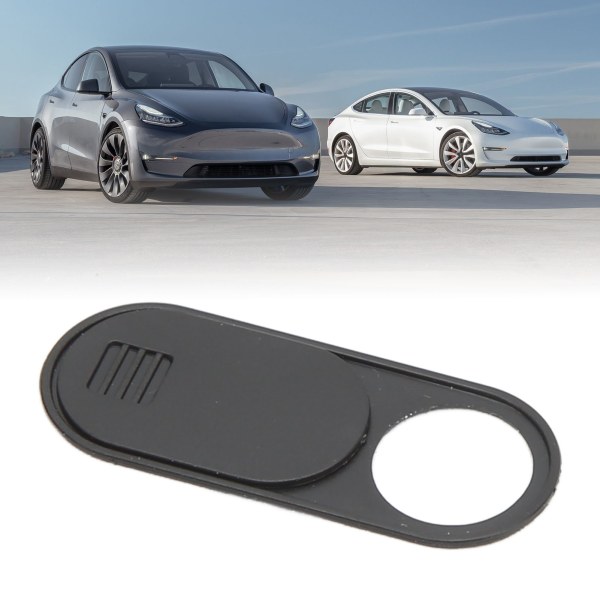 6st Bil tunn kamera Cover Interiör Kabin Kamera Blocker Ersättning för Tesla Model 3 Y