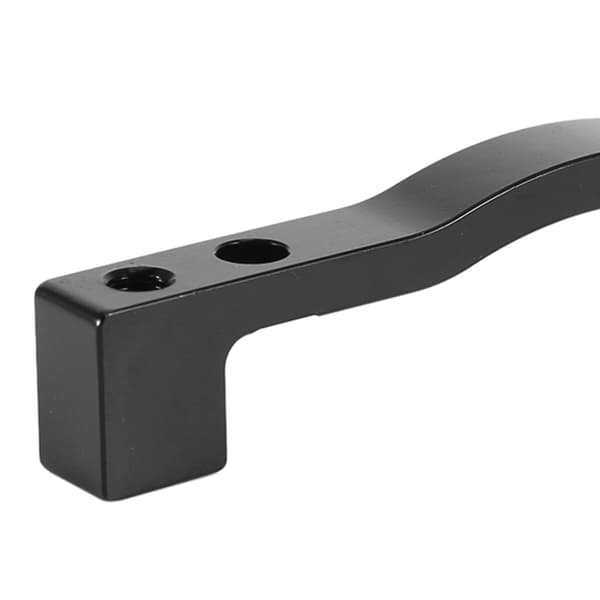 1 stk. Adapter til skivebremsebeslag til racercykel, cykelbremseadapter til forreste V-bremsekaliper PM