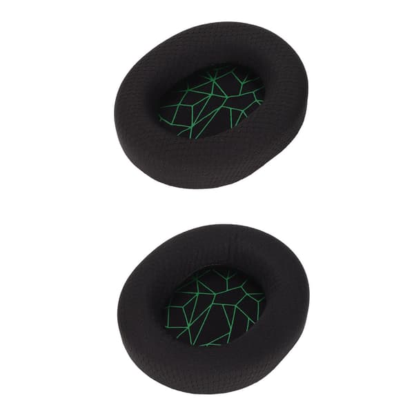 Hodetelefon Øreputer Erstatning Oppgradert Høy Elastisitet Øreputer for SteelSeries Arctis 3/5/7 Green Silk