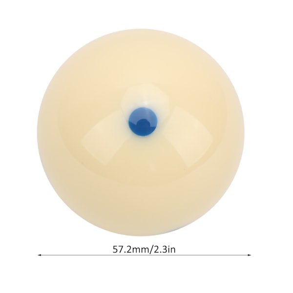 57,2 mm Pool Standardi Harjoituspallo DotSpot Harjoituslyöntipallo Biljarditarvike (Sininen Piste)
