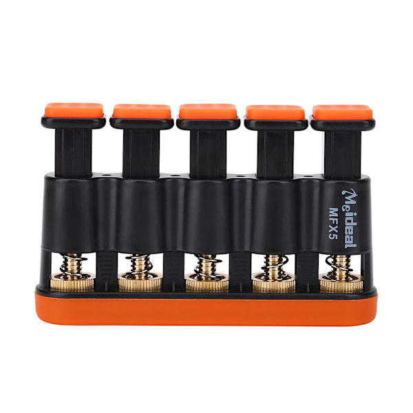 Variabel Hand Fingerstyrka Spänningsövning Grip Trainer för Piano Gitarr (Orange)