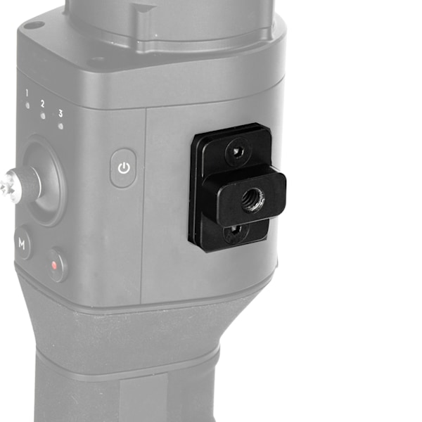 Extern monteringsadapter i aluminiumlegering med fästen för monitorhållare till DJI Ronin S