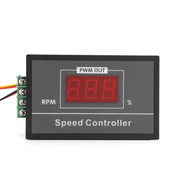 DC 6‑60V 12V 24V 36V 48V 30A PWM DC Motorhastighetsregulator Start Stoppbrytare