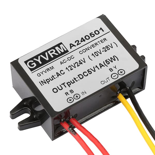 AC 12V 24V til DC 5V Buck Converter AC DC Strømforsyningsmodul