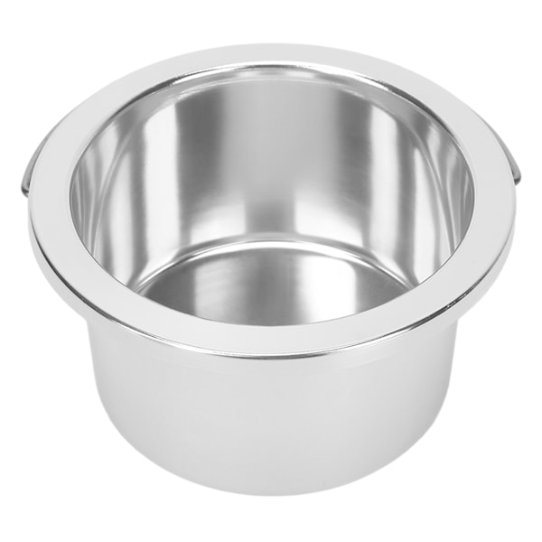 100mm Vaxvärmare Ersättningsbehållare Bärbar Håravlägsnande Vaxningsbehållare Tillbehör för Håravlägsningsmaskin Silver