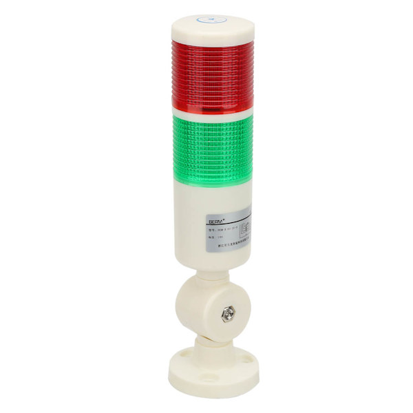 24VDC Maskin Advarselslampe LED Indikator Forsigtighedssignal Konstant Lys