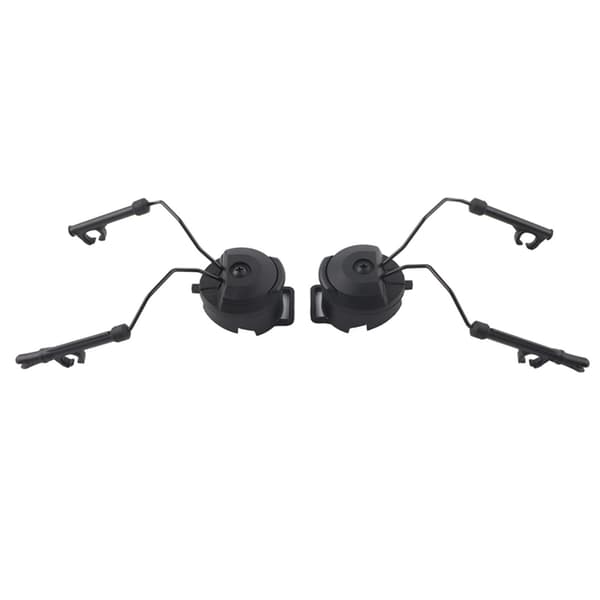 1 par hjelm Arc Rail adaptersett for Peltor Comtac (svart)