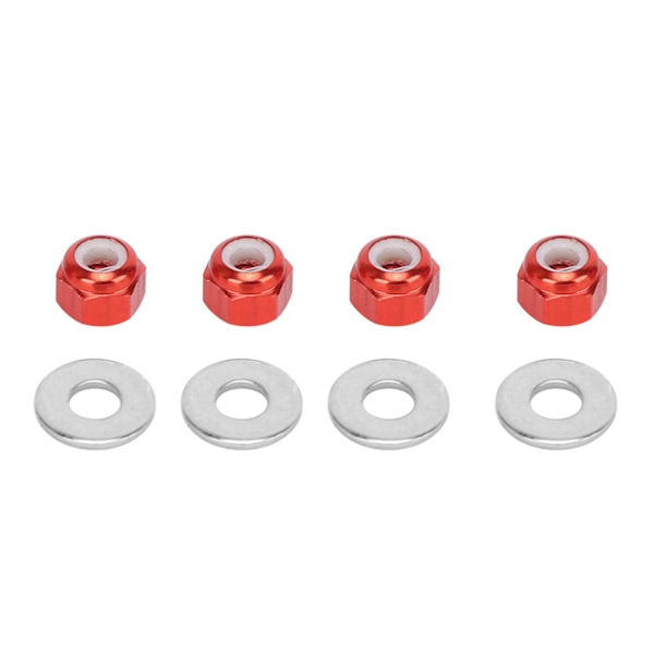 Hjul Hex Låsmutter Passar wltoys 1/14 144001 RC Bil Uppgradering Tillbehör Röd A949-49R
