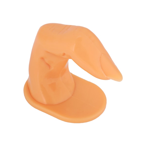 1 st Fingermodell i Plast för Nagelkonstövning, Falska Naglar, Visningsverktyg, Akryl, UV-Gel