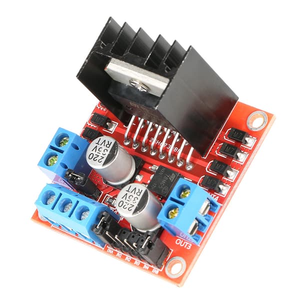 1 st L298N Modul H-bryggdrivrutbräde för Steppermotor Smartbil Robot