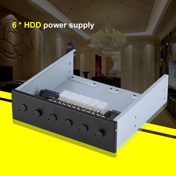 HDD Strømstyringskontakt Harddisk Vælger SATA Drev Switcher Til Stationær PC Computer