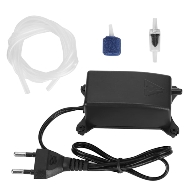 RS‑290 Säädettävä happipumppu makean ja meriveden akvaarioon, EU-pistoke 220V