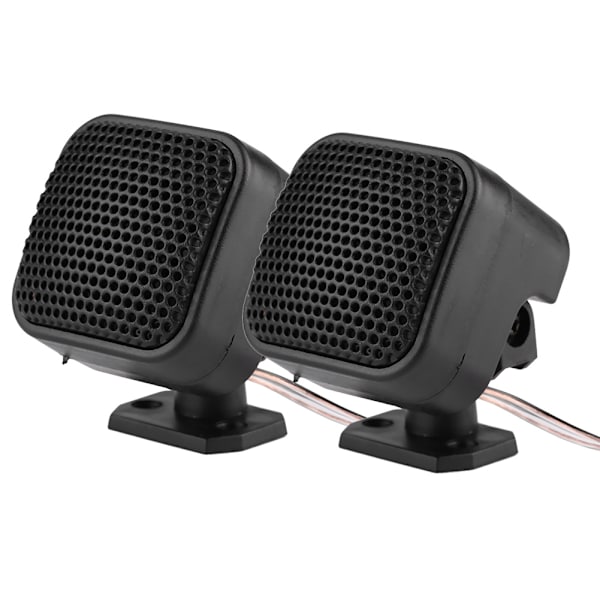 2 st Bilstereo Högtalare Kvadratiska Ljudhögtalare Diskant 500W