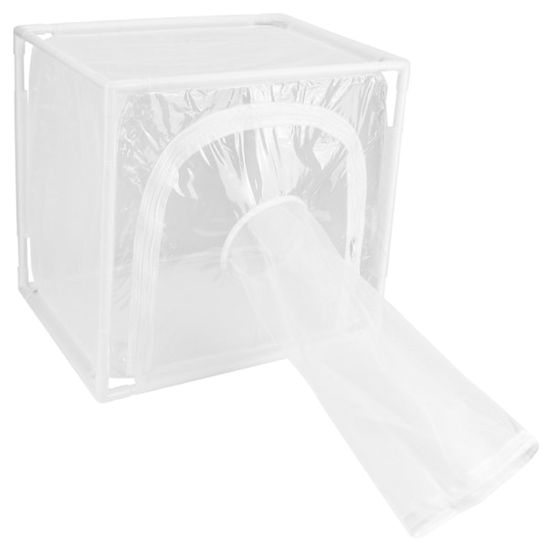 Insektsnätbur Växthus Utomhus Ventilerad Fjärilshabitat Bur 40x30x40cm
