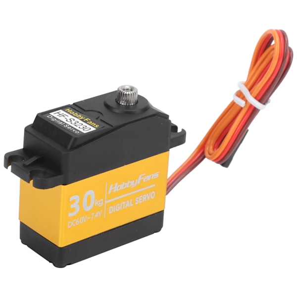 HOBBYFANS HF‑S3230 30KG Metall Digital Servo för 1/8 1/10 RC Fjärrstyrd Bil/Båt