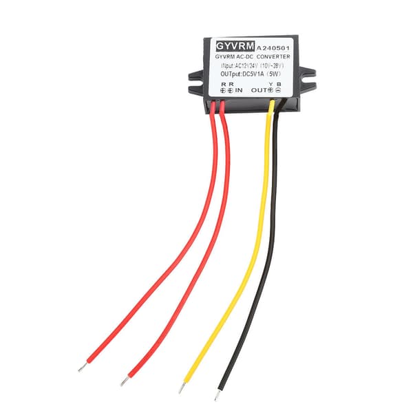 AC 12V 24V til DC 5V Buck Converter AC DC Strømforsyningsmodul