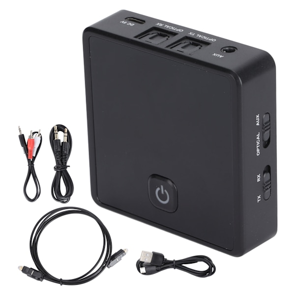 ZF380 Bluetooth 5.0 Lydadapter Trådløs Modtager og Sender Adapter til PC TV Bilhøjttalere