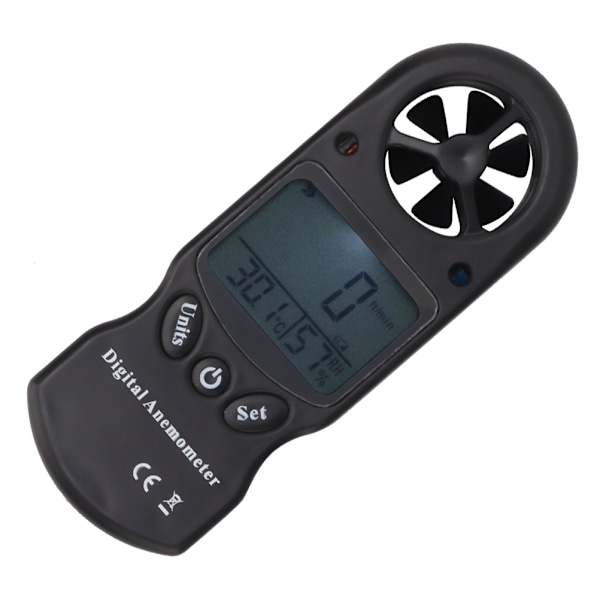 TL-300 3-i-1 Mini Handhållen Multifunktionell Digital Termometer Hygrometer Anemometer