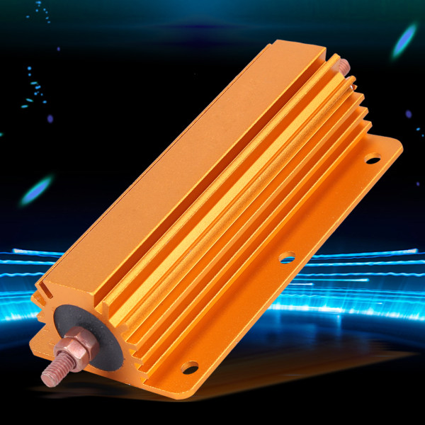 RX24 200W 1R Resistor Gold Aluminium Shell Resistor för power Stage Audio